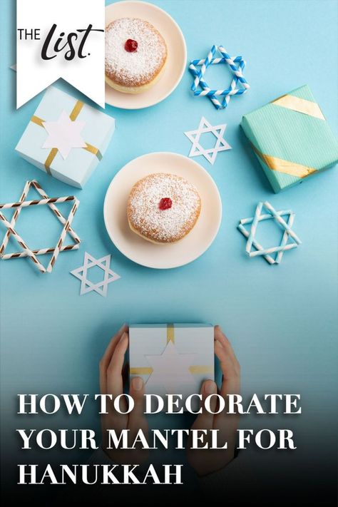 It's holiday season, and whether you're excited or looking for a way to stay calm during the season, decorating your home for Hanukkah will put you in the headspace for celebrating using time-old traditions. Rather than mess about with a door wreath or front yard decorations, decorating your mantel is an easy way to add some festive cheer to your space. #Hanukkah #decor #holidayseason #homedecor Front Yard Decorations, Hanukkah Decor, Yard Decorations, Stay Calm, How To Decorate, Door Wreath, Yard Decor, Door Wreaths, The List