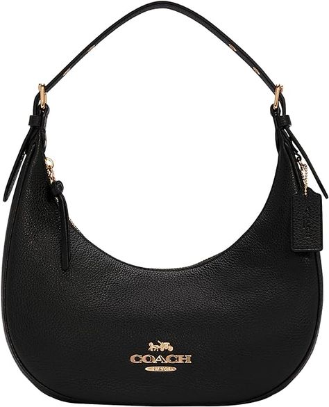 Amazon.com: Coach Bailey Hobo, Black : Clothing, Shoes & Jewelry Live Authentically, Coach Hobo Bag, Coach Hobo, Women's Bags By Shape, Women's Bags By Style, Hobo Shoulder Bag, Black Clothing, Top Handle Handbags, Coach Gifts