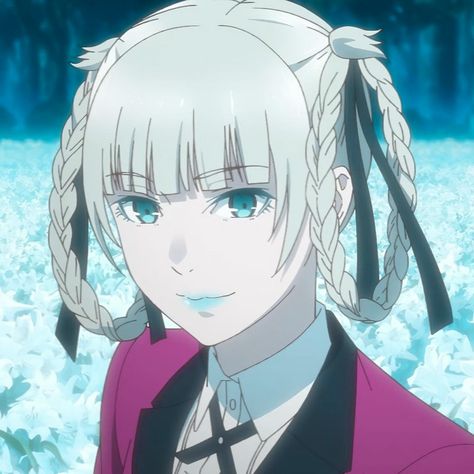 Kakegurui Icons, Kirari Momobami, Anime Kakegurui, Anime Character, Anime Icons, Anime, On Instagram, Blue, Instagram