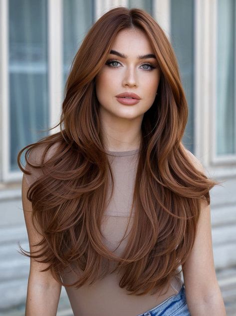 Hair Color Auburn Caramel Golden Brown, Hair Color For Brown Skin Highlights, Best Color Hair For Brown Eyes, Chocolate Chestnut Hair Color, Warm Caramel Brown Hair, Honey Golden Brown Hair, Neutral Undertone Hair Color, Nutmeg Hair Color, Brown Hair For Blue Eyes