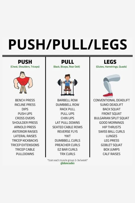 You can add some of theses exercises to your next push/pull/legs workout day that could be helpful! Push Gym Exercises, Push Legs Pull, Push Upper Body Workout At Gym, Legs Push Pull Routine, Push And Pull Day Workout, Body Weight Push Exercises, Push Days Workout, Full Pull Day Workout, Push Day Superset Workout