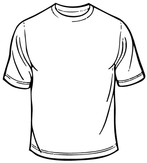 blank t shirt coloring sheet printable T Shirt Outline, Shirt Outline, T Shirt Sketch, Outline Template, Shirt Clips, Tshirt Drawing, Shirt Sketch, Community School, Tshirt Template