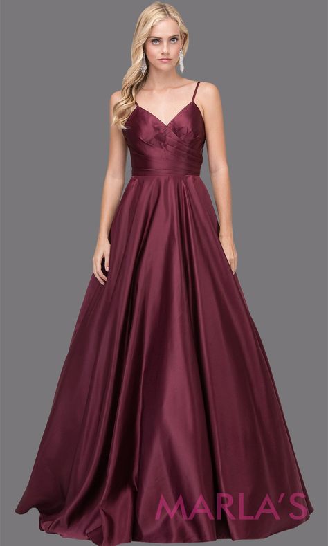 Long simple wine semi ball gown in a satin taffeta. Comes with straps Semi Ball Gown, Maroon Prom, Photo Shoot Wedding, Dancing Queen Dresses, Taffeta Gown, Wedding Reception Dress, Pink Prom, Engagement Dresses, Grad Dresses