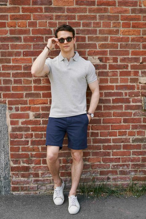 Polo Outfit Ideas, Polo Shirt Outfit, Polo Outfit Men, Polo Shirt Outfit Men, Polo Shirt Outfits, Shirt Outfit Men, Polo Outfit, Mens Shorts Outfits, Mens Summer Outfits