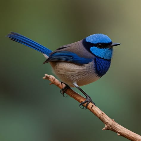 Perfect shot😍 The Splendid Fairy-wren The Splendid Fairywren, a jewel of the Australian bush, captivates with its vibrant blue plumage and intricate social structure. These birds exhibit a rare phenomenon called cooperative breeding, where non-breeding individuals assist in raising offspring. Their habitat spans across Australia, favoring dense shrublands and woodlands, particularly in the eastern and southern regions. However, they're notably absent from the arid interior. Despite their dim... Splendid Fairy Wren, Beautiful Birds Photography, Australia Birds, California Birds, Rare Phenomenon, Blue Wren, Social Structure, Bird Coloring, Fairy Wren