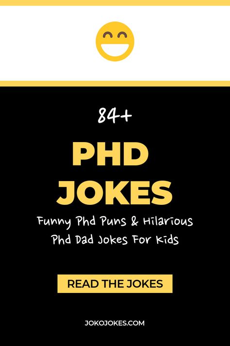 Here are the 84 funny phd jokes. These phd student jokes, jokes about phd will make you laugh out loud with kids and adults. Cute phd one liners and quotes to tell your friends for a funny humor night. Admin Jokes, Hunting Jokes, New Year Jokes, Phd Humor, Funny Dolphin, Birthday Puns, Birthday Jokes, Funny Deer, Phone Humor