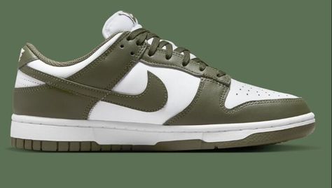 A Closer Look at The Nike Dunk Low "Medium Olive" Nike Dunk Low Medium Olive, Olive Sneakers, Dunk Lows, Low Dunks, Dunks Low, Nike Models, Jordan 13, Jordan 5, Jordan 3