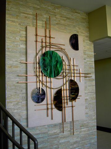 Glass Wall Sculpture, Modern Wall Sculptures, Copper Wall Art, Wall Art Diy Paint, Wood Wall Sculpture, Diy Abstract Canvas Art, Abstract Art Diy, Diy Canvas Wall Art, Diy Wall Art Decor