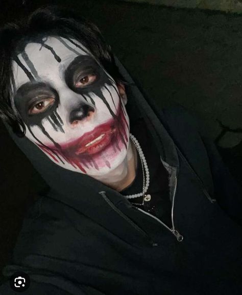 Clown Makeup Scary Men, Play Boy Carti Makeup Halloween, Carti Halloween Make-up, Playboi Carti Makeup Halloween, Playboi Carti Halloween Costume, Carti Clown Makeup, Playboi Carti Clown Makeup, Playboi Carti Halloween, Carti Makeup Halloween