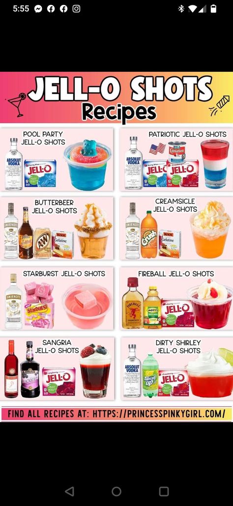 Smirnoff Recipes, Bar Drink Recipes, Tropical Drink Recipes, Jell O Shots, Cereal Mix, Smirnoff Vodka, Yummy Alcoholic Drinks, Fruity Drinks, Absolut Vodka