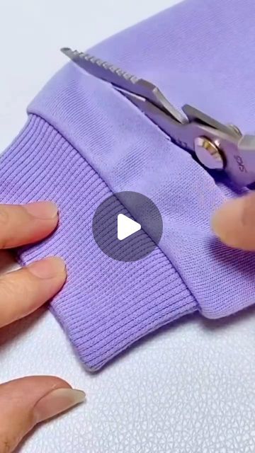 How To Shorten Cuffed Sleeves, How To Fix A Zipper That Splits, How To Cut Sweatshirt Neckline, Alter Clothes Diy, How To Shorten Sleeves, Sewing Hacks Alterations, Alterations Clothing, Sweatshirt Refashion Remake, Easy Sewing Ideas