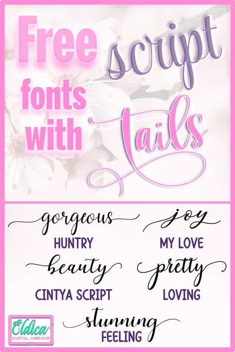 Free calligraphy fonts