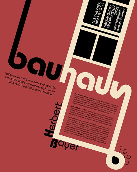 Bauhaus Font, Bauhaus Typography, Bauhaus Graphic Design, Bauhaus Graphic, Bauhaus Poster Design, Bauhaus Logo, Bauhaus Interior, Promotional Poster, Type Specimen