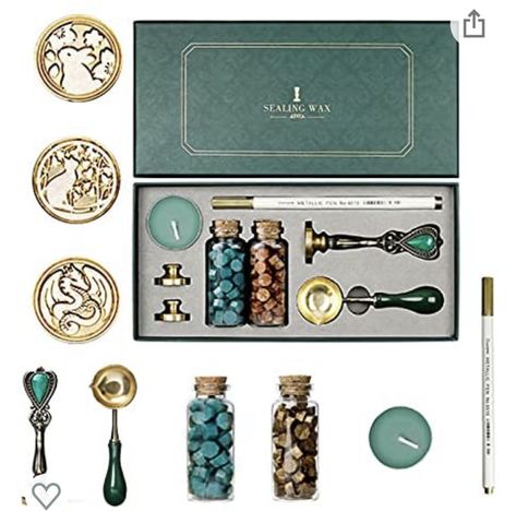 Metal Stamping Kit, Wedding Wax Seal, Wax Stamp Kit, Wax Seal Stamp Kit, Index Dividers, Premium Tea, Waxing Kit, Stationary Set, Sealing Wax