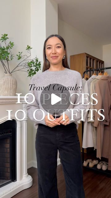 Jasmine Ricks on Instagram: "10 pieces, 10 outfits • I thought I would do something similar to my recent 3-3-3 challenge for a travel capsule [which also works great for weekly outfit planning]! I took 3 tops, 3 bottoms, 2 jackets & 2 pairs of shoes to create 10 outfit ideas [ideal for a 7-10 day trip!]. I tried to include a variety of casual + dressier outfits ideal for all day walking. This is just an example so you can always vary items based on your activities + weather but I think this is a great way to pack using versatile pieces! // You can comment ‘link’ to automatically receive all outfit details in a DM or visit my LTK ❤️" Comfy Outside Outfits, 4 Week Packing List, 5 Day Wardrobe Packing Light, 5 Day Outfit Ideas, 4 Days Outfit Travel, 12 Day Travel Wardrobe, 3 Days Trip Packing Outfits Winter, 20 Outfits 10 Pieces, 4 Day Travel Outfits