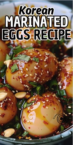 Korean Marinated Eggs Egg Korean Dish, Korean Style Eggs, Korean Boiled Egg Recipes, Korean Mayak Eggs Recipe, Asian Soft Boiled Eggs, Asian Eggs And Rice, Asian Marinaded Egg, Marinated Jammy Eggs, Korean Quick Meals