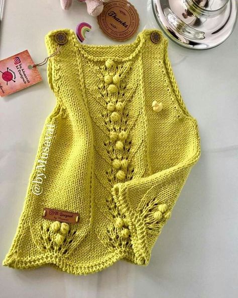 Baby Cardigan Pattern, Baby Mode, Crochet Baby Dress Pattern, Baby Frock Pattern, Crochet Baby Cardigan, 강아지 그림, Crochet Vest Pattern, Baby Knitwear