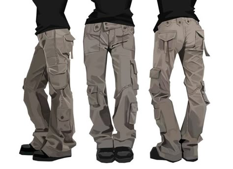 Walking Hands In Pockets Reference, Pants Folds Reference, How To Draw Pants, Draw Pants, Pants Art, Clothes Study, Clothing Folds, Jeans Drawing, Jacket Drawing