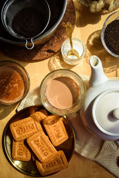 Chai Aesthetic Photography, Indian Chai Aesthetic, Chai Tea Aesthetic, Chai Party, Chai Photography, Tea Time Aesthetic, Chai Aesthetic, Masala Chai Tea, Indian Chai