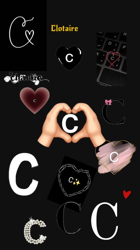 Letter C Aesthetic, C Name Wallpaper, C Wallpaper Letter, C Wallpaper Letter Aesthetic, Letter Aesthetic, Wallpaper Letter, 5 Best Friends, Cute Text Quotes, M Wallpaper