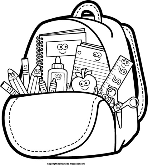 Free Education Clipart Black And White, Download Free Clip Art, Free Clip Art on Clipart Library Back To School Clipart, Back To School Worksheets, School Supplies Highschool, Preschool Coloring Pages, College School Supplies, School Coloring Pages, School Supplies List, School Clipart, Diy School Supplies