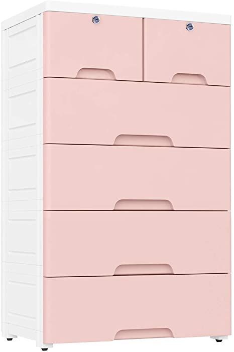 Plastic Drawers For Clothes, Plastic Dresser Ideas, Cute Drawers For Clothes, Small Drawers Storage, Dresser Top Organization Ideas, Drawers For Clothes, Plastic Wardrobe, Cabinet Clothes, Drawers Closet