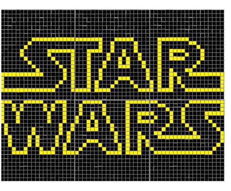 Star Wars Tapestry Crochet, Star Wars Blanket Crochet Pattern, Star Wars Blanket Crochet, Star Wars Pillow, Star Wars Blanket, Star Wars Quilt, Star Wars Sweater, Star Wars Crochet, C2c Crochet Pattern Free