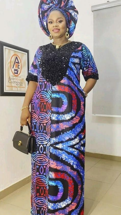 Long Ankara Bubu Gown Styles 2024, Ankara Long Gown Styles For Ladies 2024, Adire Styles For Ladies 2024, Ankara Gowns Long, Adire Styles For Ladies, Bubu Gown Style, Latest Bubu Gown, Kampala Styles, A Shape Gown