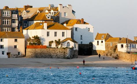 St Ives England, Cornwall Villages, St Ives Painting, Stay Forever, St Ives Cornwall, Seaside Village, St Ives, Seaside Towns, Landscape Photos