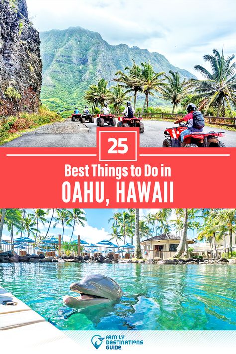 Want to see the most incredible things to do in Oahu, HI? We’re FamilyDestinationsGuide, and we’re here to help: From unique activities to the coolest spots to check out, discover the BEST things to do in Oahu, Hawaii - so you get memories that last a lifetime! #oahu #oahuthingstodo #oahuactivities #oahuplacestogo Oahu Things To Do, Oahu Activities, Hawaii Vacation Oahu, Hawaii Family Vacation, Hawaii Trip Planning, Hawaii Vacation Tips, Things To Do In Oahu, Hawaii Activities, Oahu Vacation