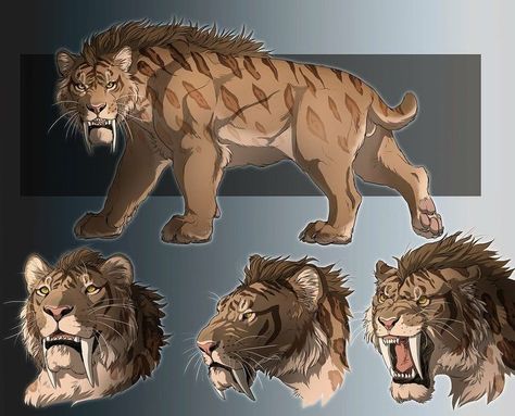 Pin by Mekhikirkwood on Minecraft | Big cats art, Creature concept art, Mythical creatures art Tiger Oc, Pet Anime, Prehistoric Wildlife, Big Cats Art, Paleo Art, Fantasy Beasts, Tiger Art, Fantasy Creatures Art, Mythical Creatures Art