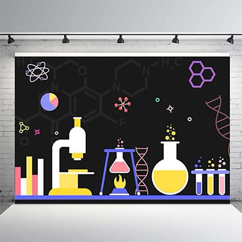 Science Soft Board Decoration, Science Exhibition Poster Design, Science Exhibition Board Decoration, Science Rangoli Designs, Science Board Decoration Ideas, Science Decoration Ideas, Science Board Ideas, Science Exhibition Decoration Ideas, Science Photo Booth