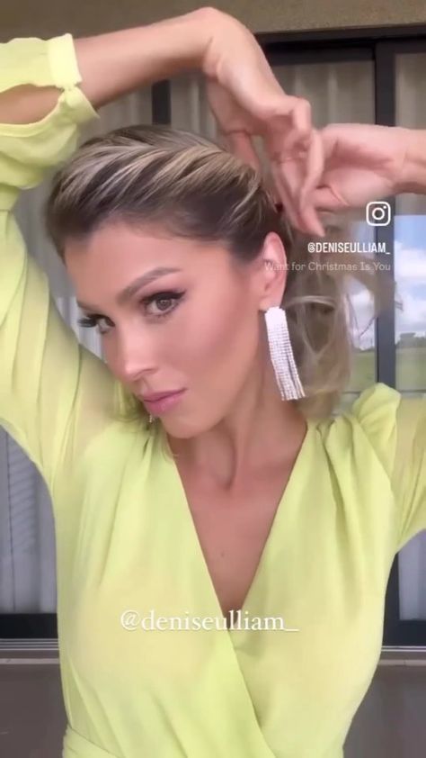 Great hair tutorials 🥰🥰 By @deniseulliam_ ❤️ . *No copyright infringement was intended. If you are the author of this video and do not… | Instagram Quick And Easy Hairstyles For Medium Length Simple Hair Tutorials, Hair Stylist Tips, Short Hair Updos, Easy Work Hairstyles, Nails Styles, Stylist Tips, Easy Hairdos, Hairstyle Hairstyle, Simple Hairstyles