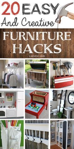 Easy Diy Furniture, Unusual Furniture, Fashion Architecture, Diy Furniture Hacks, Diy Furniture Easy, Diy Simple, Diy Upcycling, Diy Makeover, Repurposed Furniture Diy