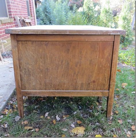 Vintage Teacher’s Desk Makeover Vintage Teachers Desk Makeover, Upcycled Teachers Desk, Desk Upcycle Ideas Wood, Vintage Teachers Desk, Painted Teacher Desk, Diy Old Desk Makeover Ideas, Teachers Desk Makeover, Desk Repurpose Ideas, Old Desk Repurpose