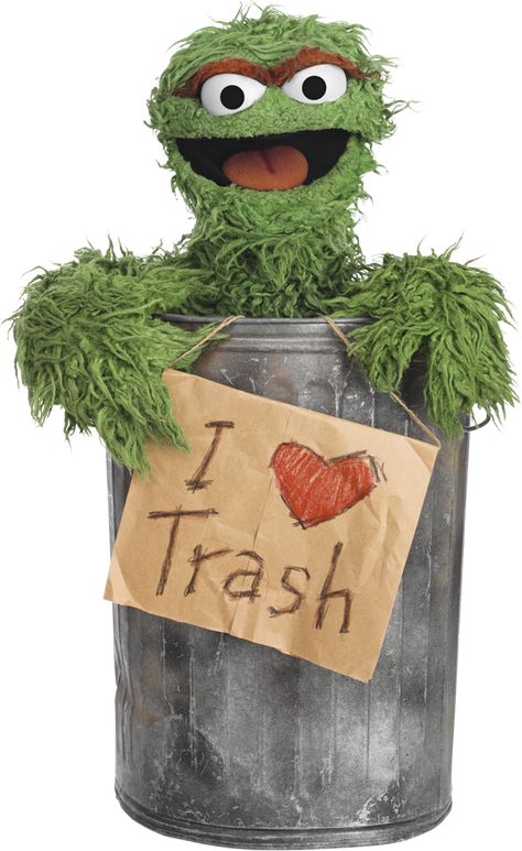 Sesame Street Characters, Ranked by an Adult Man | GQ Street Trash Can, Trash Can Punch, Die Muppets, Wednesday Hump Day, Street Trash, Sesame Street Muppets, Bert & Ernie, Sesame Street Characters, Oscar The Grouch