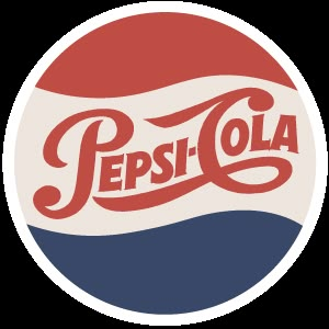 Pepsi Cola Vintage Logo Sticker Popcorn Stickers, Pepsi Vintage, Carolina Do Norte, Pepsi Logo, Logos Retro, Apple Stickers, Pepsi Cola, Room Deco, Retro Logos