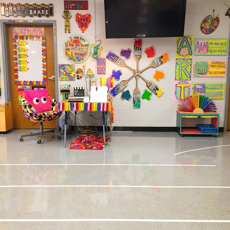 Art Room Rules, Room Rules, Elementary Art Classroom, Art Classroom Management, Elementary Art Rooms, Cassie Stephens, Elementary Art Teacher, Art Room Ideas, Classroom Management Tool