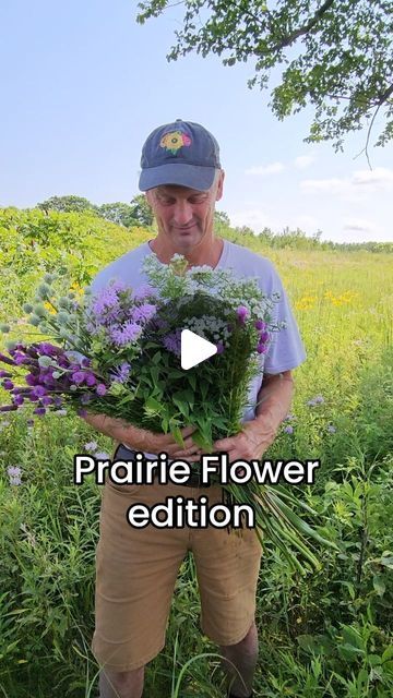 Sunflower Steve on Instagram: "Native Prairie flowers sparked my interest in flowers over 30 years ago.  One thing that always set our bouquets apart from every other flower farmer at the market was our use of native prairie flowers.  These are all perennials and native to North America.  It takes 3 to 5 years to establish from seed, in order to be able to cut from them.  A year or two sooner if you buy plants. 
Since everyone's climate is different, I suggest talking to your local nursery or gardening club to see if they will grow well in your area." Prairie Flowers, Gardening Club, Prairie Flower, Flower Farmer, Buy Plants, Garden Accessories, Outdoor Plants, Gardening Ideas, Beautiful Gardens