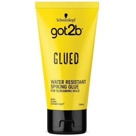 Buy Schwarzkopf Got2b Glued Gel 150ml Online at Chemist Warehouse® Got2b Gel, Got 2b, Dr Belongings, Brow Hacks, Elf Primer, Got2b Glued, Schwarzkopf Got2b, Hair Glue, Gel Glue