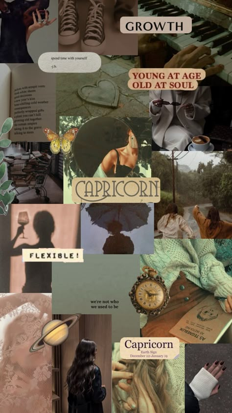 #capricorn #capricornaesthetic #zodiac #zodiacsign #collageart #vibes #mood #aesthetic Capricorn + Core + Aesthetic, Capricorn Core, Venus Capricorn, Capricorn Vibes, Capricorn Energy, Venus Aesthetic, Venus In Capricorn, Capricorn Aesthetic, Capricorn Sun