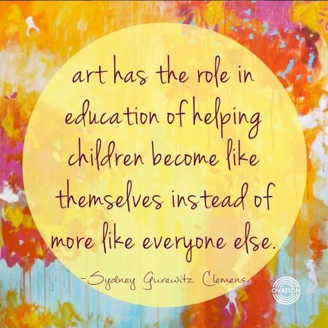 6cf10cc8b4907c41e23b7e519de4302a--art-teachers-art-teacher-ideas Importance Of Art Education, Importance Of Art, Artist Quotes, Creativity Quotes, Teacher Quotes, About Art, New Energy, Art Classroom, Elementary Art