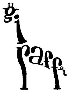 Silhouette Alphabet Giraffe - great to do in art class with the kids! - stencil the outline lightly in pencil, then rub it out at the end Giraffe Drawing Pencil, Word Typography, Smile Logo, Giraffe Drawing, Giraffe Art, A Giraffe, Middle School Art, Drawing Pencil, Giraffes