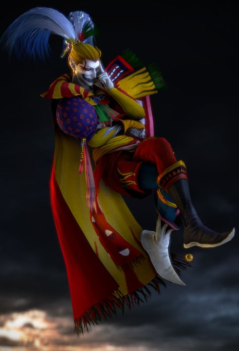 Kefka Palazzo, Back Tats, Final Fantasy Vi, Final Fantasy Artwork, Final Fantasy Xiv, Fantasy Artwork, Final Fantasy, Darth Vader, Deviantart