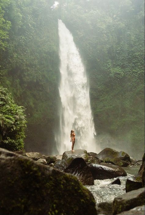 Waterfall, Bali, photography, travel, Bali travel, traveler, things to do in Bali, Indonesia, destination Bali Waterfalls, Bali Baby, Waterfall Pictures, Waterfall Photo, Bali Vacation, Adventure Aesthetic, Foto Tips, Bali Travel, Summer Pictures