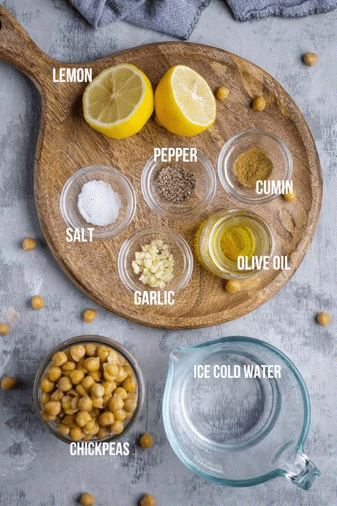 Hummus without tahini is creamy and dreamy as classic hummus, but it's lighter and more economical. #notahini #hummusnotahini Hummus Without Tahini, Garlic Hummus Recipe, Best Hummus Recipe, Classic Hummus, Easy Hummus Recipe, Hummus Recipe Homemade, Hummus Recipes, Easy Hummus, Homemade Hummus