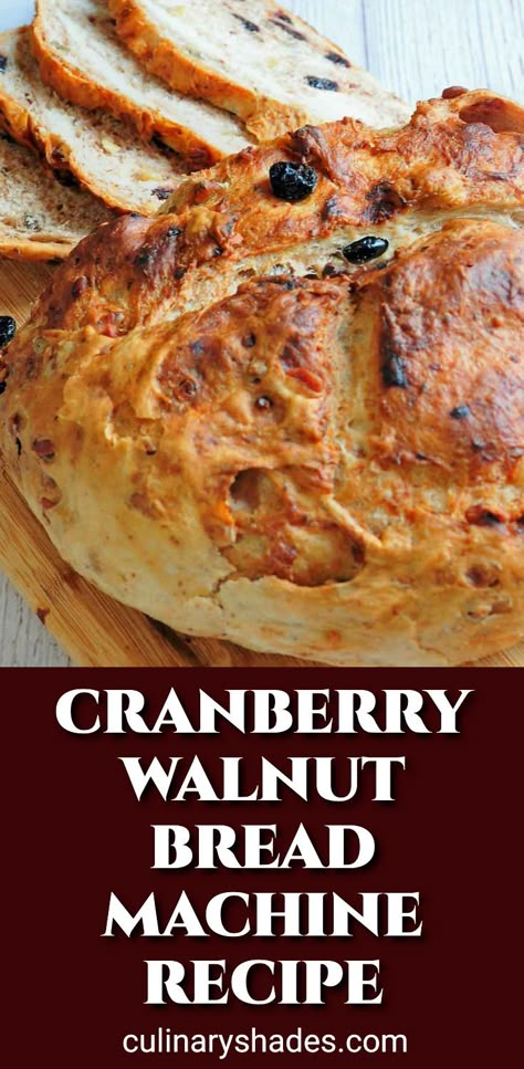 Dutch Oven Recipes Bread, Walnut Bread Recipe, Creative Dinner Ideas, Cranberry Walnut Bread, Bread No Knead, Best Homemade Bread, Best Homemade Bread Recipe, Creative Dinner, Chewy Bread