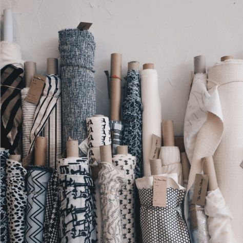 neutral and navy fabrics | @cotton&flax Sewing Aesthetic, Buy Fabric, 가을 패션, Fabric Online, Fabric Shop, Sewing Room, Sewing Supplies, Sewing Techniques, 인테리어 디자인