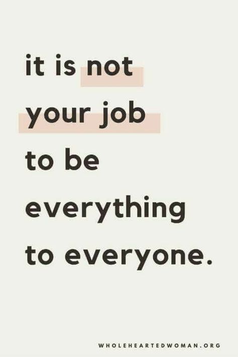 it is not your job to be everything to everyone motivational quote Funny Food, Food Quotes, Life Funny, Good Words, Trendy Quotes, Note To Self, Great Quotes, Inspiring Quotes, Food For Thought