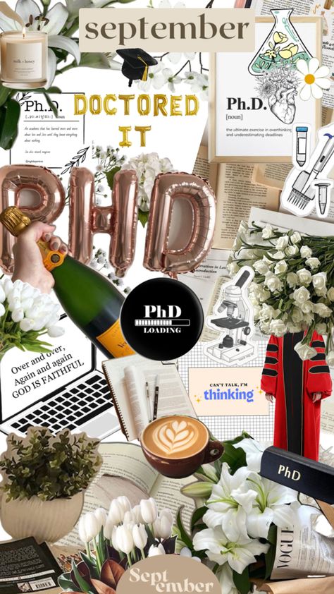 Phd Vision Board Aesthetic, Phd Aesthetic Girl, Science Phd Aesthetic, Doctorate Aesthetic, Md Phd Aesthetic, Phd Manifestation, Phd Vision Board, Phd Loading, Phd Student Aesthetic